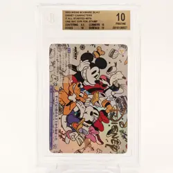Weiss Schwarz Blau Disney Characters DSY/01B-025D DYR BGS 10 PRESTINE STAMP - Image 2