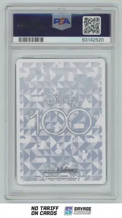 2023 Weiss Schwarz JPN SSP Stamp Mickey Mouse PSA 10 #056 Disney 100 - Image 2