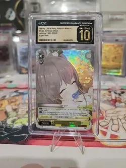 Weiss Schwarz 2022 Feeling Like a Baby, Natsuiro Matsuri - CGC pristine 10 - Image 2