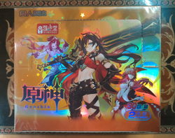 Genshin Impact HOLO 180 Trading Cards Deluxe Booster Box Anime TCG CCG New 🔥🔥 - Image 1