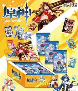 Genshin Impact HOLO 180 Trading Cards Deluxe Booster Box Anime TCG CCG New 🔥🔥 - Image 2