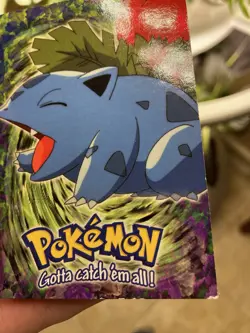 Vintage Pokemon Topps Ivysaur #2 Rare Wrapper Variant Card Advanced Series 1 LP - Image 2