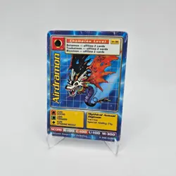 Airdramon St-96 Digimon Swedish Promo Card TCG Rare Digi-Battle Bandai HP - Image 1