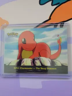 2000 Topps Pokemon Trading Card EP11 Charmander The Stray Pokemon - Image 1