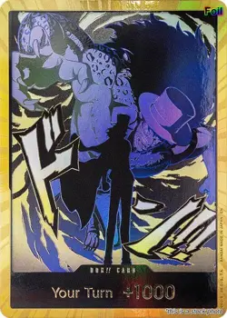 DON!! Card (Rob Lucci) (Gold) [PRB-02 - ] - NM [Foil] TCG One Piece - Image 1