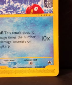 Pokemon TCG Magikarp Expedition Card 118/165, Regular Common LP - Image 5