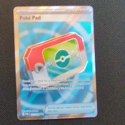 Pokemon Poke Pad Trainer Item Card POR 113/088 TCG English 2023 - Image 4