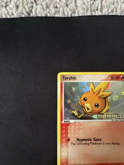 Torchic 69/106 Pokemon Card EX Emerald 2005 Reverse Holo Foil Stamped TCG MP - Image 2