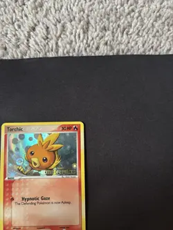Torchic 69/106 Pokemon Card EX Emerald 2005 Reverse Holo Foil Stamped TCG MP - Image 5