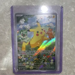 Pokemon TCG Pikachu 088 SVP Scarlet & Violet Promo Holo Card English - Image 1