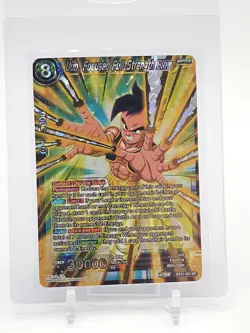 UUB FOCUSED FULL-STRENGTH BLOW BT21-051 SUPER RARE DRAGON BALL SUPER CARD Q7107 - Image 1