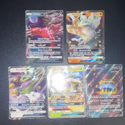 Pokemon TCG GX Promo Holo 5-Card Lot Yveltal Zygarde Tornadus Guzzlord Golisopod - Image 1