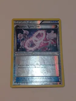 Mewtwo Spirit Link - 144/162 - Pokemon Breakthrough XY Reverse Holo Rare Card MP - Image 1