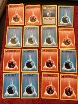 ❗Lot 1⃣7⃣: Pokemon Base Set 2 Lot - 16x Common Rare Cards Lot OLD Vintage! - Image 1