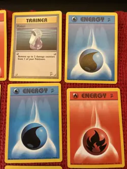 ❗Lot 1⃣7⃣: Pokemon Base Set 2 Lot - 16x Common Rare Cards Lot OLD Vintage! - Image 3