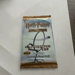 Harry Potter Card Game Quidditch Cup Booster Pack WOTC New Factory Sealed - Image 1