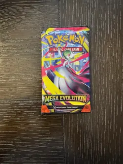 (HEAVY)🔥 22.61g Pokemon TCG Cards Mega Evolutions Booster Pack Factory Sealed - Image 2