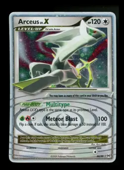 #4 Arceus LV.X 95/99 Arceus 2009 Holo Rare Nintendo Pokemon Card TCG - Image 1