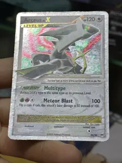 #4 Arceus LV.X 95/99 Arceus 2009 Holo Rare Nintendo Pokemon Card TCG - Image 5