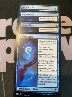 MTG Adventures in the Forgotten Realms Wizard Class x 4 - Image 1