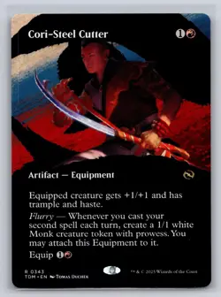 Cori-Steel Cutter (Borderless) 343 Tarkir: Dragonstorm Magic: The Gathering NM - Image 1