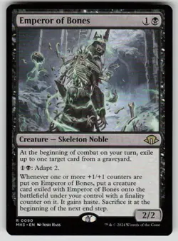Emperor of Bones Rare Modern Horizons 3 90 MTG Near Mint 2024 - Image 1