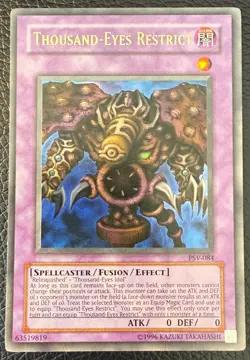 YUGIOH THOUSAND EYES RESTRICT ULTRA RARE UNLIMITED ORIGINAL PRINT PSV-084 NM+ - Image 1