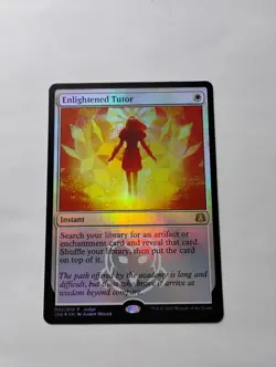 Magic: The Gathering Enlightened Tutor Judge Promo Foil Eng #002/010 (2020) - Image 1