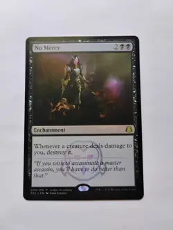 Magic: The Gathering No Mercy Judge Academy Promo Foil Enchantment Eng #009/010 - Image 1