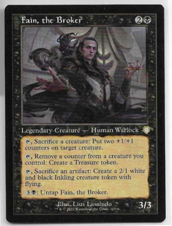 Fain, the Broker (Retro Frame) - Commander: The Brothers' War - MTG - Image 1