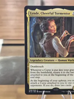 Lynde, Cheerful Tormentor Commander: Innistrad: Midnight Hunt Regular Free Ship! - Image 5