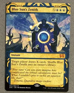 Wizards of the Coast Blue Sun's Zenith Strixhaven Mythic Regular Blue EN #012 - Image 1