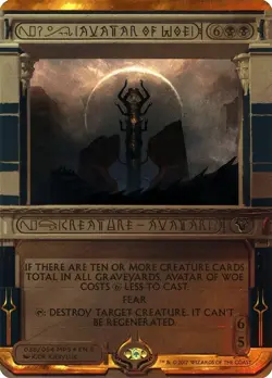 Avatar of Woe [MPS2 - 38] - NM [Foil] TCG MTG - Image 1