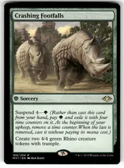 Crashing Footfalls 160 Rare Modern Horizons Magic: The Gathering Near Mint - Image 1