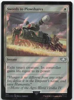 Swords to Plowshares (Surge Foil) *Foil* 40K 190 NM - Image 1