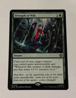 MTG Strength of Will - Marvel’s Spider-Man LP - Image 1