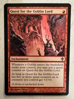 MTG Quest for the Goblin Lord Worldwake #086 Magic the Gathering Red - Image 1