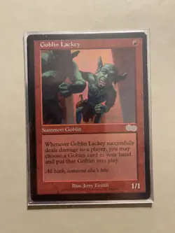 Goblin Lackey Urza's Saga MINT! Regular - Image 1