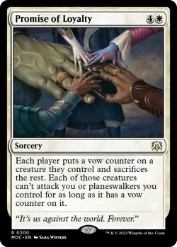 Promise of Loyalty - 200 / English / Near Mint MTG - Image 1