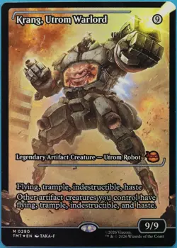 Krang, Utrom Warlord (Showcase Japan 290) FOIL Ninja Turtles NM (518106) - Image 1