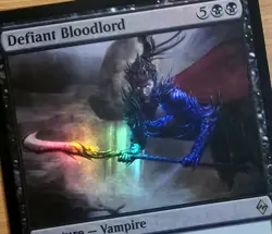 X 1 Defiant Bloodlord NM-M Battle For Zendikar 107 MTG Magic The Gathering - Image 1