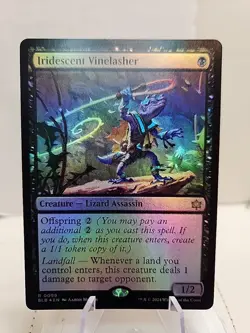 Iridescent Vinelasher Bloomburrow Foil - Image 1