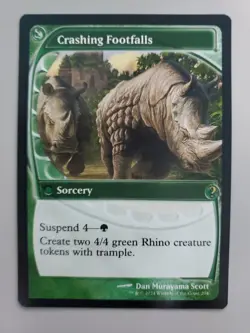 MTG Crashing Footfalls Mystery Booster 2 204 Future Sight Rare - Image 1
