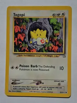 Pokemon - Togepi - Neo Genesis 51/111 - Uncommon - NM - Image 1