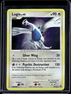 Pokemon Secret Wonders Lugia Holo 14/132 - Image 1