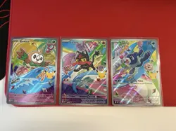 First Partner Illustration Collection Series 1 Gen 7 Alola Starters Pokemon TCG - Image 1