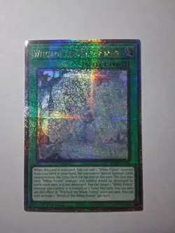 Yugioh! Witch of the White Forest - ALIN-EN058 - Quarter Century Secret Rare - Image 1