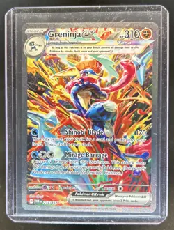 2024 Pokemon Twilight Masquerade Greninja ex #214/167 - Image 1