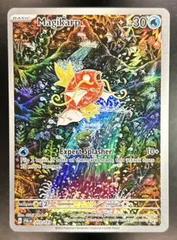 2023 Pokemon SV Paldea Evolved Magikarp Illustration Rare #203/193 - Image 1
