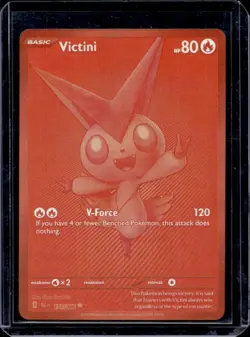2025 Pokemon Black Bolt Victini and White Rare #171/086 - Image 1